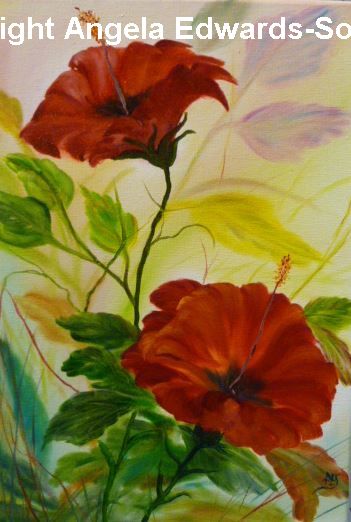 Telford Artist, Flowers Shropshire
